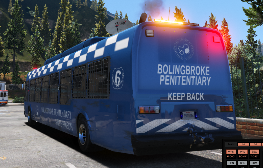 Prison bus gta 5 замена